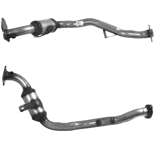 BM CATALYSTS Homologiert Benzin Kat für SUBARU FÖRSTER 2L Benzin | Euro 2 | OEM: 44102FA021 Autoteile TRUST