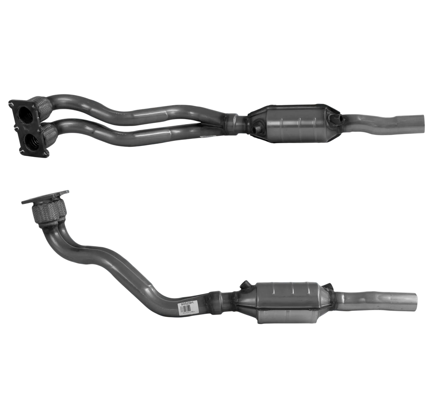 BM CATALYSTS Homologiert Benzin Kat für AUDI A3 1.6L Benzin | Euro 4 | OEM: 1229760 Autoteile TRUST