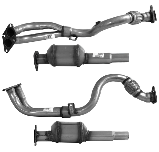 BM CATALYSTS Homologiert Benzin Kat für VOLKSWAGEN GOLF 1.6L Benzin | Euro 2 | OEM: Autoteile TRUST