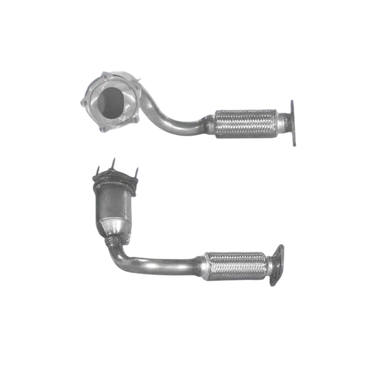 BM CATALYSTS Homologiert Benzin Kat für FORD FIESTA 1.25L Benzin | Euro 2 | OEM: 1006113 Autoteile TRUST