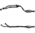Autoteile BM CATALYSTS Homologiert Benzin Kat für BMW 323i 2.5L Benzin | Euro 2 | OEM: 18301436829 bei Autoteile TRUST