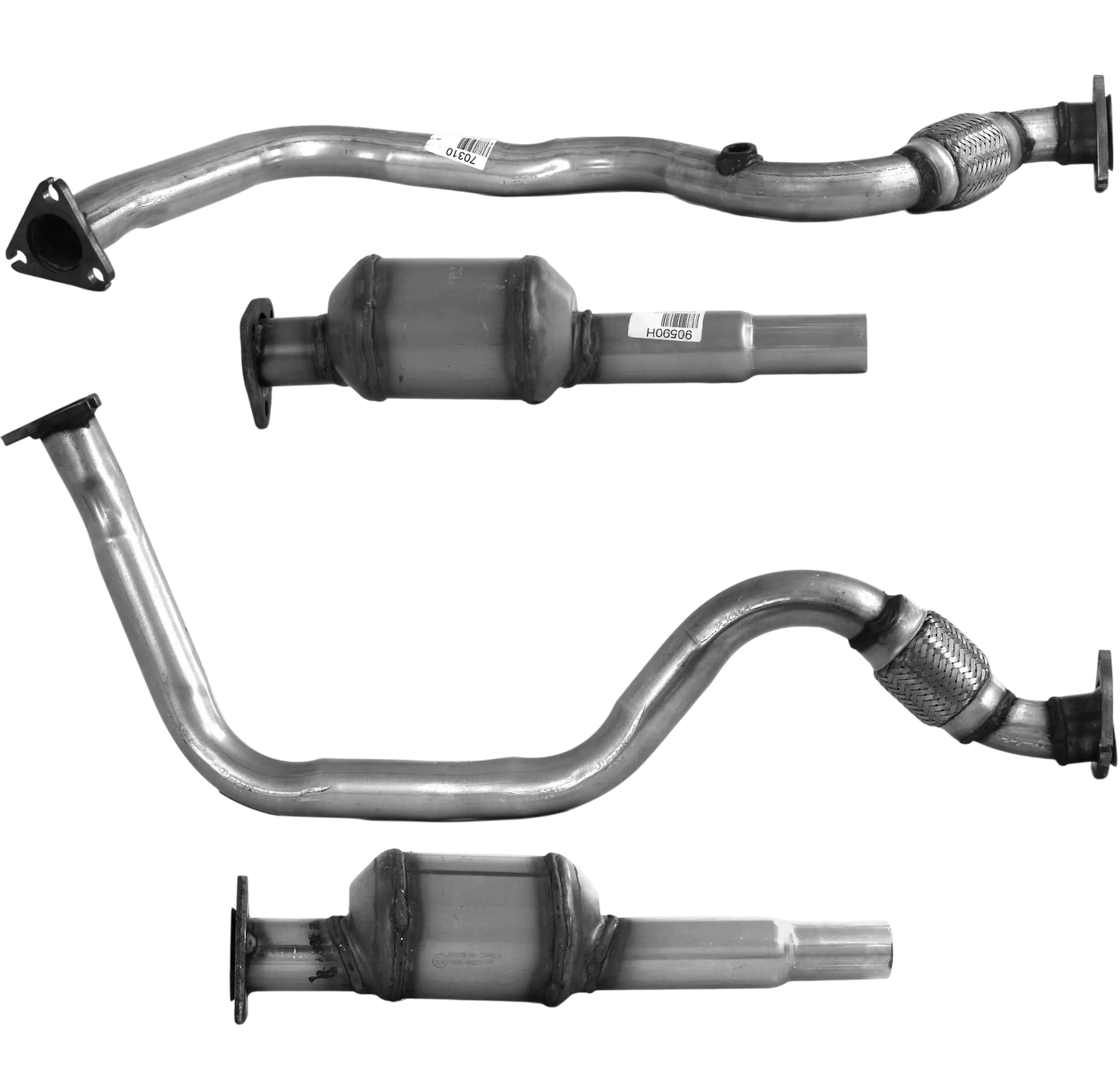 BM CATALYSTS Homologiert Benzin Kat für VOLKSWAGEN GOLF 1.4L Benzin | Euro 2 | OEM: Autoteile TRUST