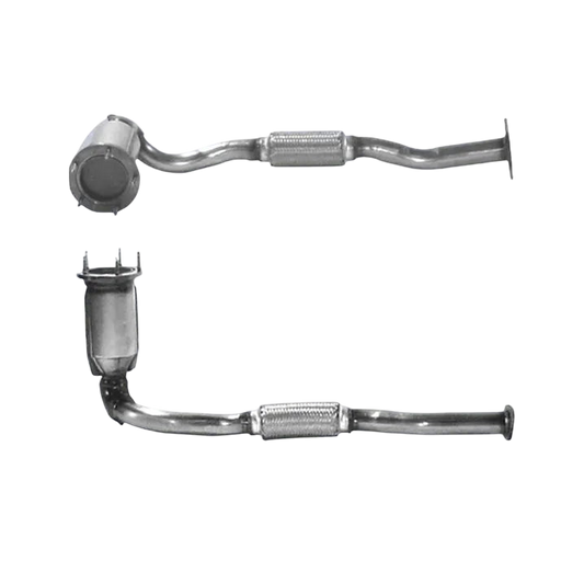 BM CATALYSTS Homologiert Benzin Kat für FORD FIESTA 1.3L Benzin | Euro 2 | OEM: 1007092 Autoteile TRUST