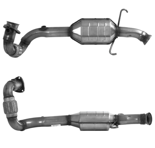 BM CATALYSTS Homologiert Benzin Kat für SAAB 900 2L Benzin | Euro 2 | OEM: 4623104 Autoteile TRUST