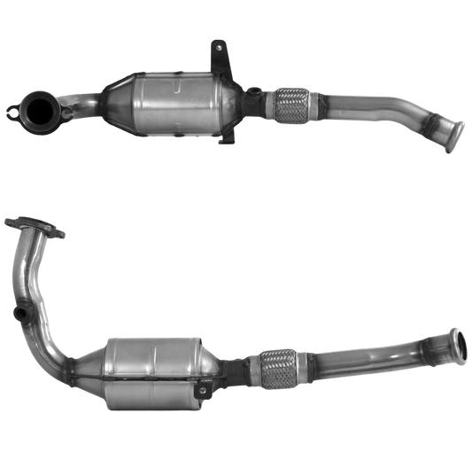 BM CATALYSTS Homologiert Benzin Kat für RENAULT CLIO 1.2L Benzin | Euro 2 | OEM: 3699198 Autoteile TRUST