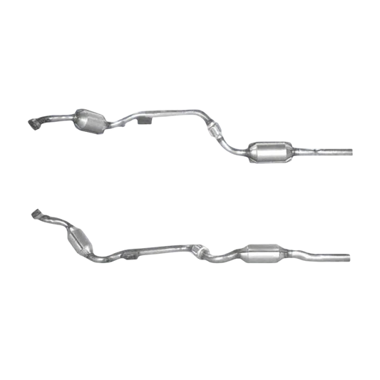 BM CATALYSTS Homologiert Benzin Kat für MERCEDES E240 2.4L Benzin | Euro 2 | OEM: 2104900420 Autoteile TRUST