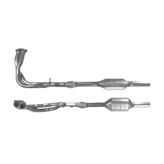 BM CATALYSTS Homologiert Benzin Kat für OPEL SINTRA 2.2L Benzin | Euro 2 | OEM: 10296637 Autoteile TRUST