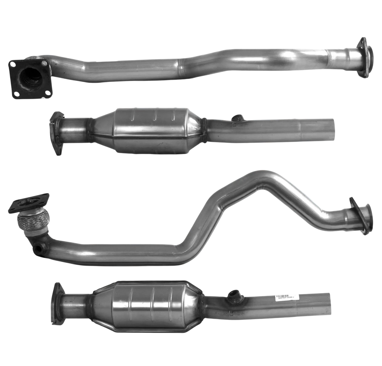 BM CATALYSTS Homologiert Benzin Kat für VOLKSWAGEN GOLF 1.4L Benzin | Euro 4 | OEM: 4699288 Autoteile TRUST