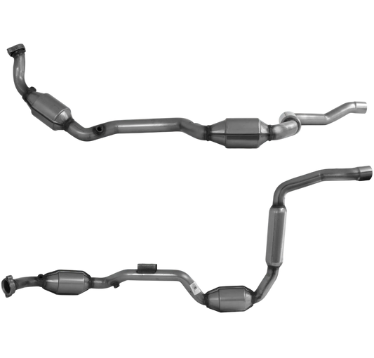 BM CATALYSTS Homologiert Benzin Kat für MERCEDES ML320 3.2L Benzin | Euro 3 | OEM: 1634901114 Autoteile TRUST