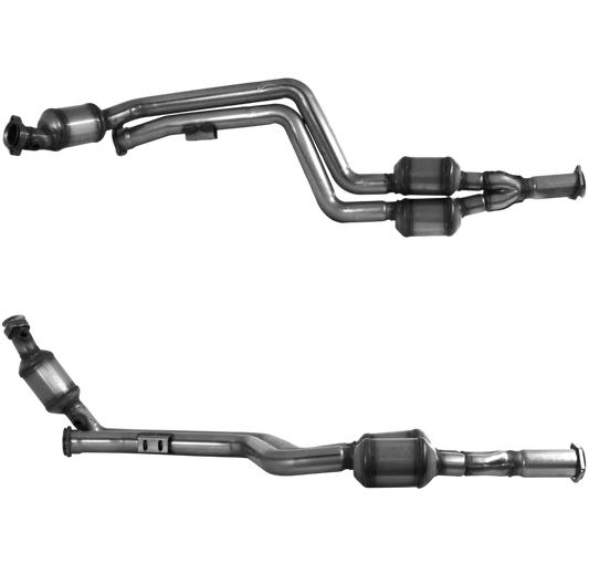BM CATALYSTS Homologiert Benzin Kat für MERCEDES C240 2.4L Benzin | Euro 3 | OEM: 2084901319 Autoteile TRUST
