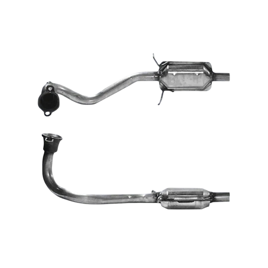 BM CATALYSTS Homologiert Benzin Kat für FORD FIESTA 1.6L Benzin | Euro 2 | OEM: 1030370 Autoteile TRUST