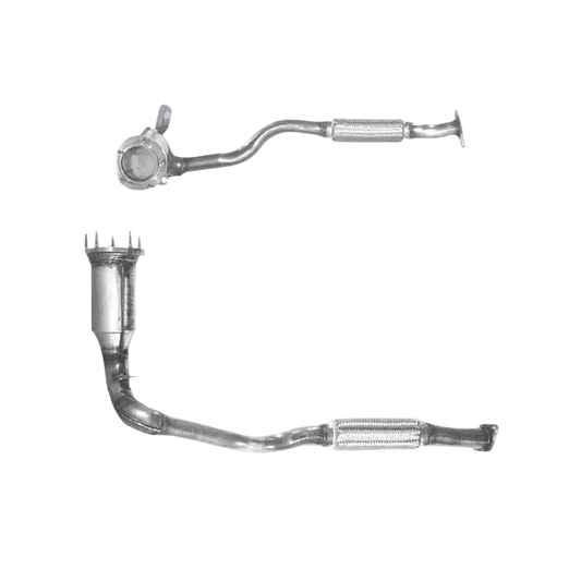 BM CATALYSTS Homologiert Benzin Kat für FORD BEGLEITEN 1.6L Benzin | Euro 2 | OEM: 1011922 Autoteile TRUST