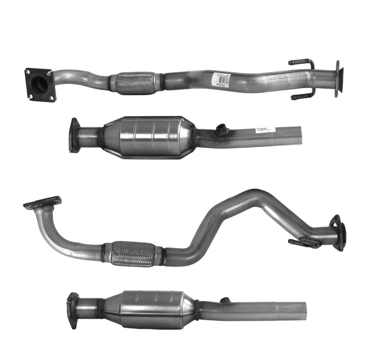 BM CATALYSTS Homologiert Benzin Kat für SITZ LEON 1.6L Benzin | Euro 3 oder 4 | OEM: Autoteile TRUST