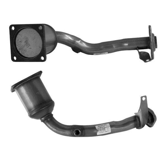 BM CATALYSTS Homologiert Benzin Kat für PEUGEOT 206 1.1L Benzin | Euro 3 | OEM: 1609435980 Autoteile TRUST