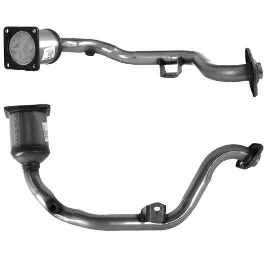 BM CATALYSTS Homologiert Benzin Kat für PEUGEOT 307 1.4L Benzin | Euro 3 | OEM: 1731P8 Autoteile TRUST