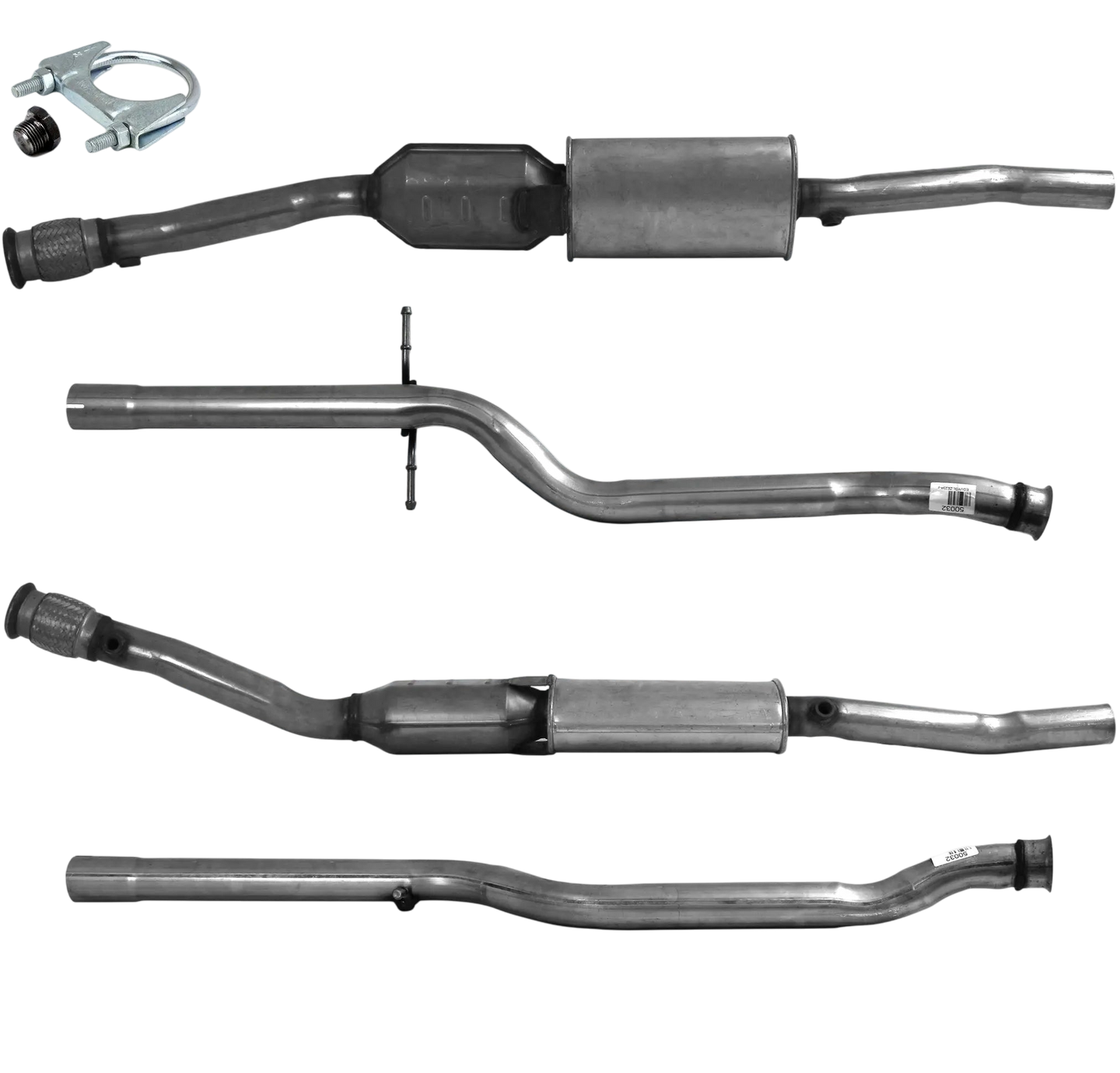 BM CATALYSTS Homologiert Benzin Kat für CITROEN C5 1.8L Benzin | Euro 3 | OEM: 1705HX Autoteile TRUST