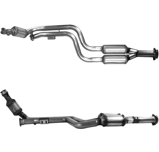 BM CATALYSTS Homologiert Benzin Kat für MERCEDES CLK430 4.3L Benzin | Euro 3 | OEM: 2084901819 Autoteile TRUST