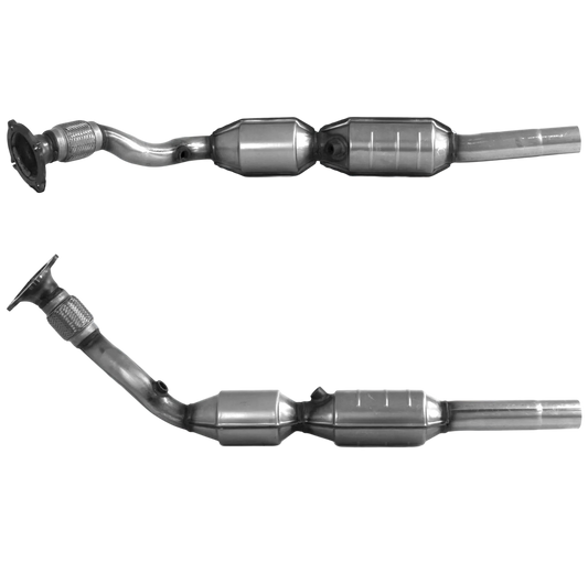 BM CATALYSTS Homologiert Benzin Kat für AUDI A3 1.8L Benzin | Euro 4 | OEM: 1J0254501BV Autoteile TRUST