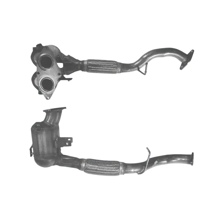 BM CATALYSTS Homologiert Benzin Kat für ALFA ROMEO 147 1.6L Benzin | Euro 3 | OEM: 46739664 Autoteile TRUST