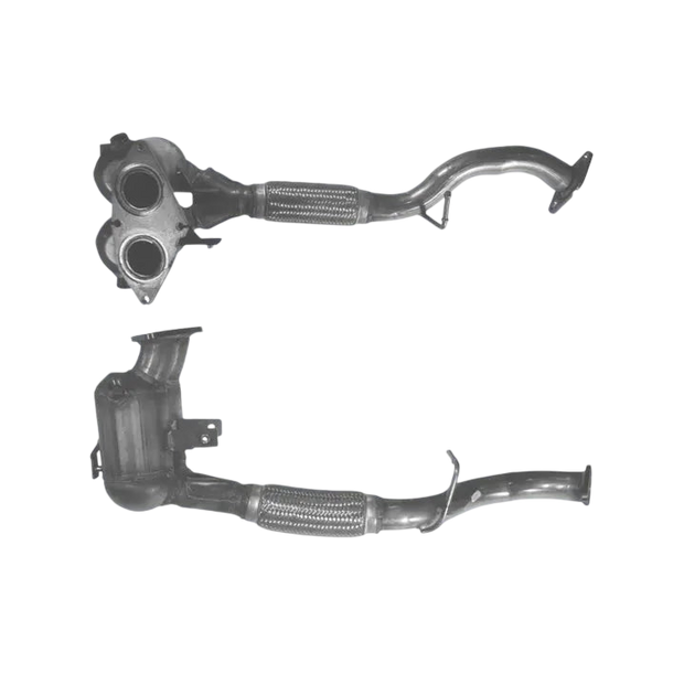 BM CATALYSTS Homologiert Benzin Kat für ALFA ROMEO 147 1.6L Benzin | Euro 3 | OEM: 46739664 Autoteile TRUST