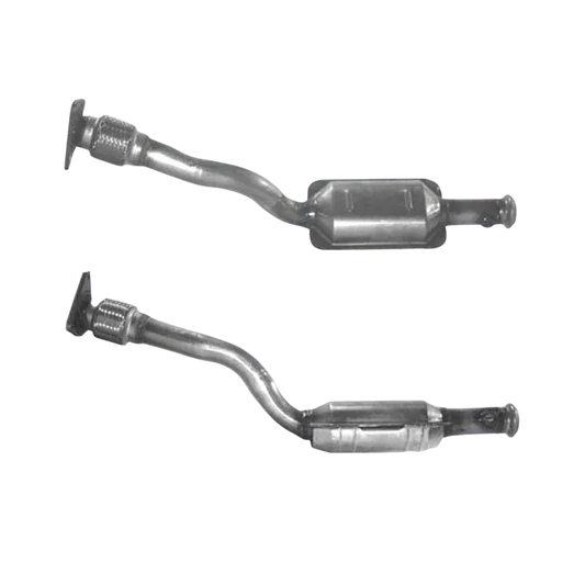 BM CATALYSTS Homologiert Benzin Kat für RENAULT MEGANE 2L Benzin | Euro 3 | OEM: 7700425860 Autoteile TRUST