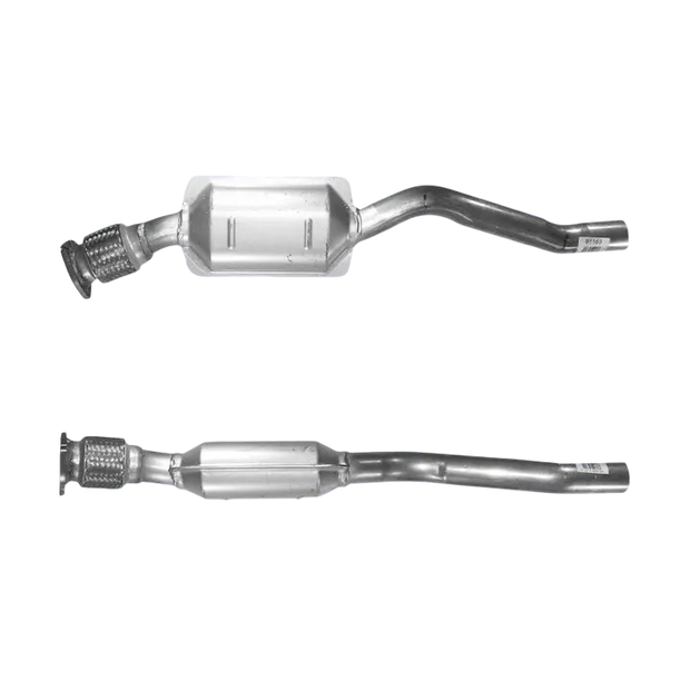 BM CATALYSTS Homologiert Benzin Kat für AUDI A8 2.8L Benzin | Euro 4 | OEM: 4D0131090EX Autoteile TRUST