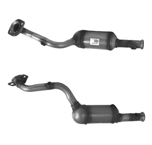 BM CATALYSTS Homologiert Benzin Kat für RENAULT CLIO 1.2L Benzin | Euro 3 oder 4 | OEM: 200101888R Autoteile TRUST