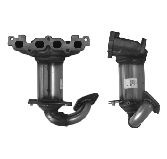 BM CATALYSTS Homologiert Benzin Kat für FORD FIESTA 1.25L Benzin | Euro 4 | OEM: 1140454 Autoteile TRUST