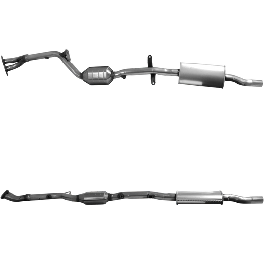 BM CATALYSTS Homologiert Benzin Kat für BMW 316i 1.6L Benzin | Euro 3 oder 4 | OEM: 18307510680 Autoteile TRUST