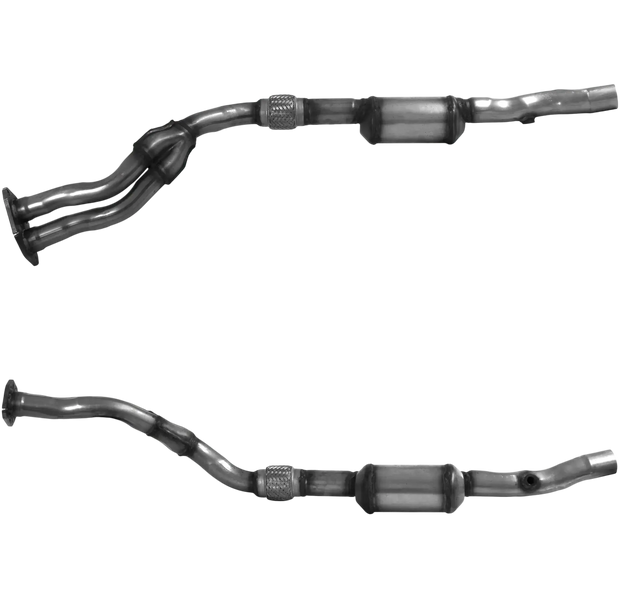 BM CATALYSTS Homologiert Benzin Kat für AUDI A4 1.8L Benzin | Euro 3 | OEM: 3B0131701P Autoteile TRUST