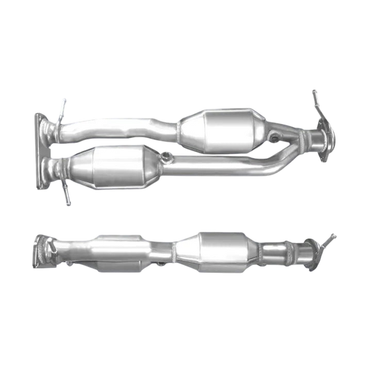 BM CATALYSTS Homologiert Benzin Kat für ALFA ROMEO 156 2.5L Benzin | Euro 3 | OEM: 60670266 Autoteile TRUST