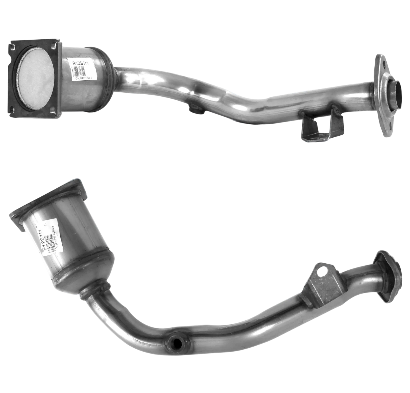 BM CATALYSTS Homologiert Benzin Kat für CITROEN C2 1.6L Benzin | Euro 3 oder 4 | OEM: 1609158880 Autoteile TRUST