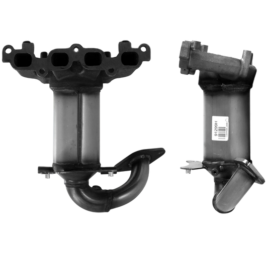 BM CATALYSTS Homologiert Benzin Kat für FORD FIESTA 1.6L Benzin | Euro 3 oder 4 | OEM: 1140452 Autoteile TRUST