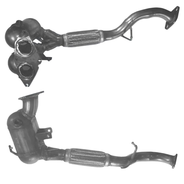 BM CATALYSTS Homologiert Benzin Kat für ALFA ROMEO 147 2L Benzin | Euro 3 | OEM: 46809274 Autoteile TRUST