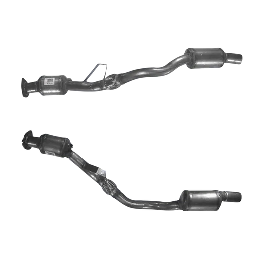 BM CATALYSTS Homologiert Benzin Kat für AUDI A4 2.4L Benzin | Euro 4 | OEM: 8E0253058NX Autoteile TRUST