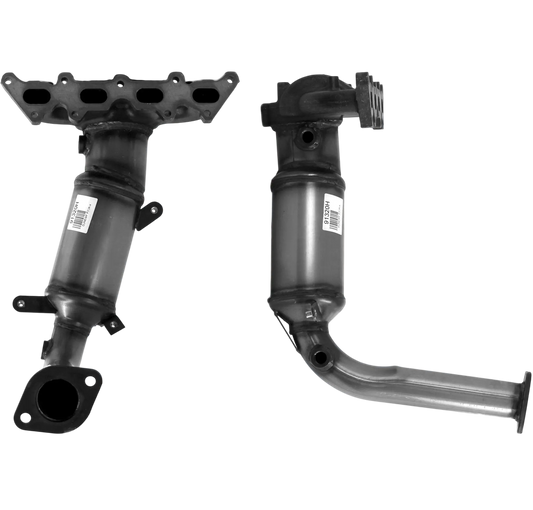 BM CATALYSTS Homologiert Benzin Kat für FIAT 500 1.4L Benzin | Euro 4 | OEM: 51795487 Autoteile TRUST