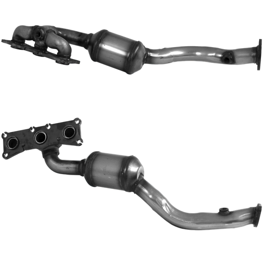 BM CATALYSTS Homologiert Benzin Kat für BMW 323i 2.5L Benzin | Euro 4 | OEM: 18407530553 Autoteile TRUST
