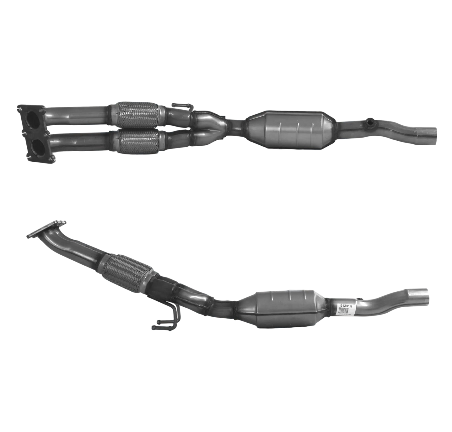 BM CATALYSTS Homologiert Benzin Kat für AUDI A3 1.6L Benzin | Euro 4 | OEM: 1K0254500BX Autoteile TRUST