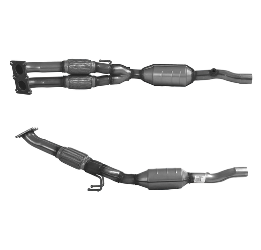 BM CATALYSTS Homologiert Benzin Kat für AUDI A3 1.6L Benzin | Euro 4 | OEM: 1K0254500BX Autoteile TRUST