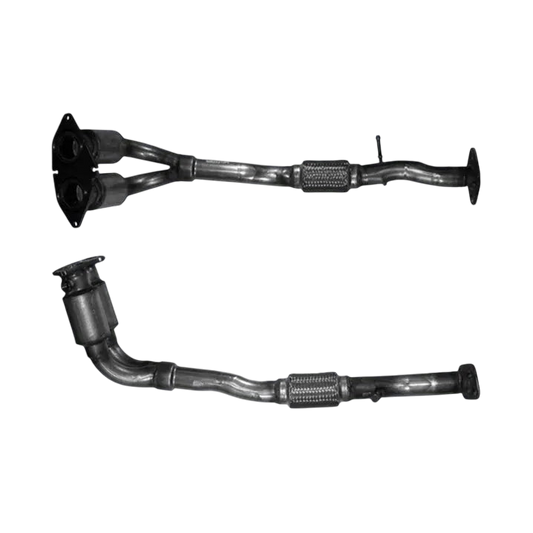 BM CATALYSTS Homologiert Benzin Kat für FIAT PUNTO 1.8L Benzin | Euro 3 | OEM: 46787594 Autoteile TRUST