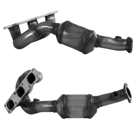 BM CATALYSTS Homologiert Benzin Kat für BMW 320Ci 2.2L Benzin | Euro 3 | OEM: 18407518678 Autoteile TRUST