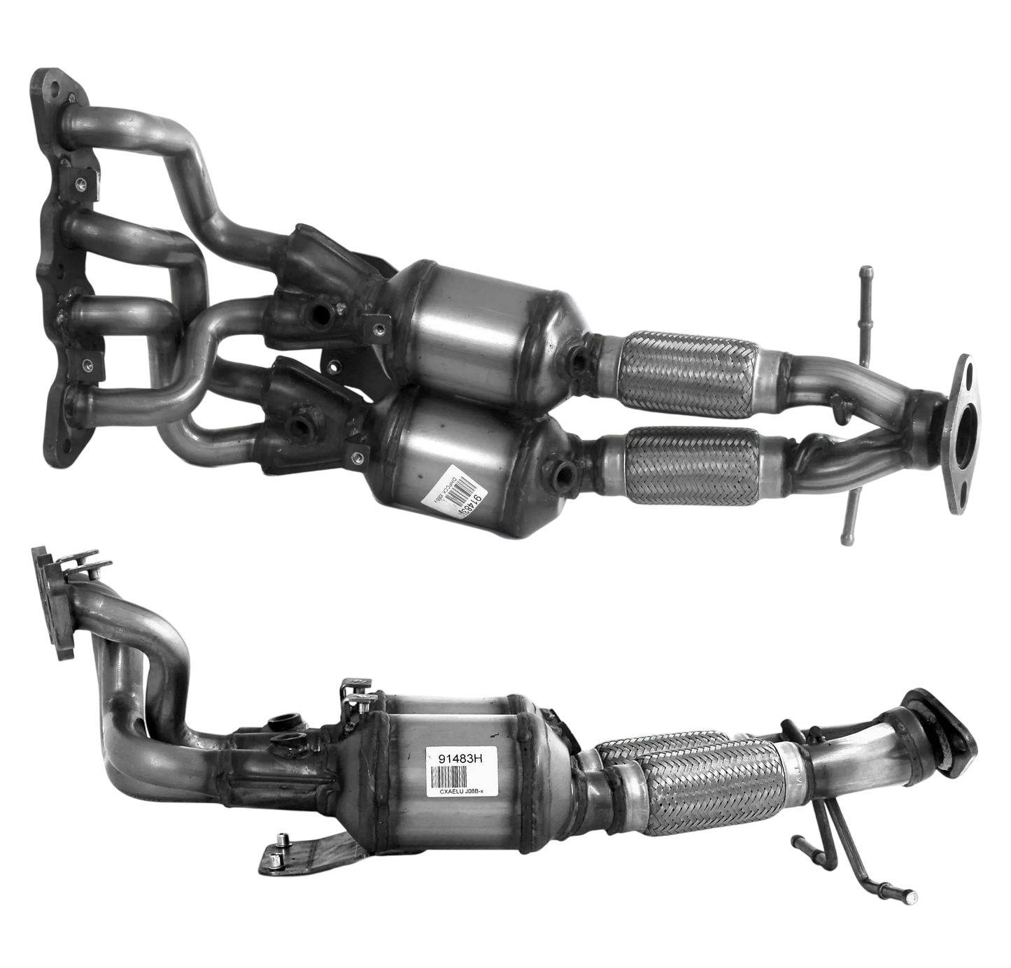 BM CATALYSTS Homologiert Benzin Kat für FORD FOKUS 1.6L Benzin | Euro 4 | OEM: 1319161 Autoteile TRUST