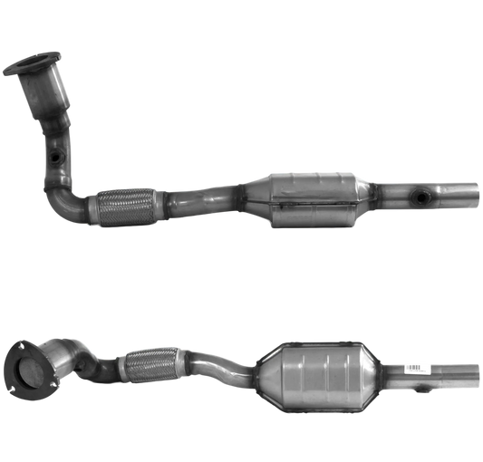 BM CATALYSTS Homologiert Benzin Kat für OPEL ZAFIRA B 2.2L Benzin | Euro 4 | OEM: 13227508 Autoteile TRUST