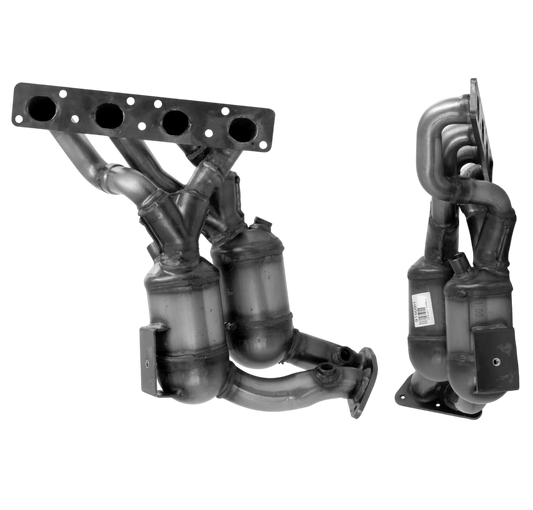 BM CATALYSTS Homologiert Benzin Kat für BMW 120i 2L Benzin | Euro 4 | OEM: 18407525460 Autoteile TRUST