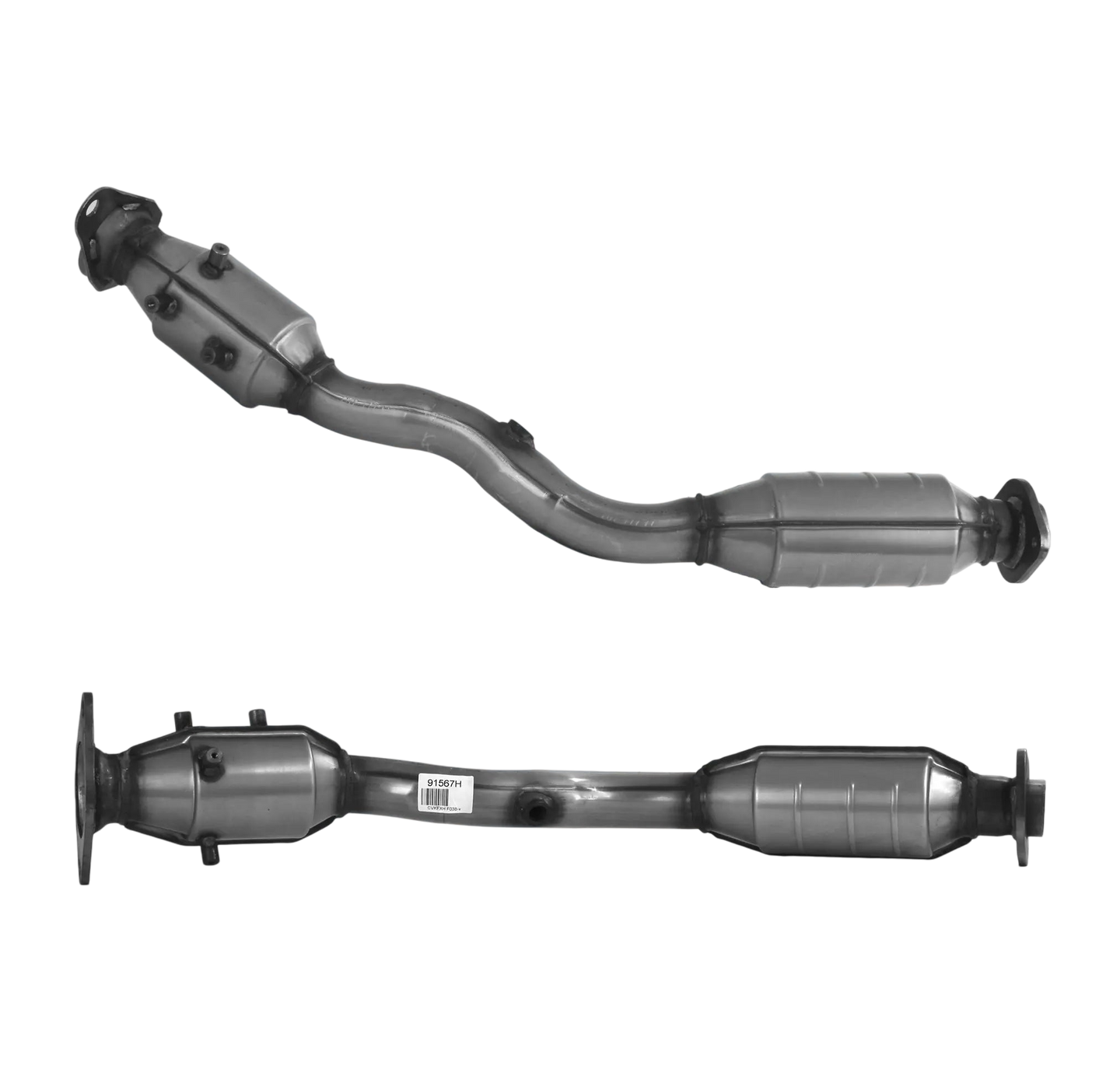 BM CATALYSTS Homologiert Benzin Kat für NISSAN QASHQAI 1.6L Benzin | Euro 4 | OEM: 20010JD000 Autoteile TRUST