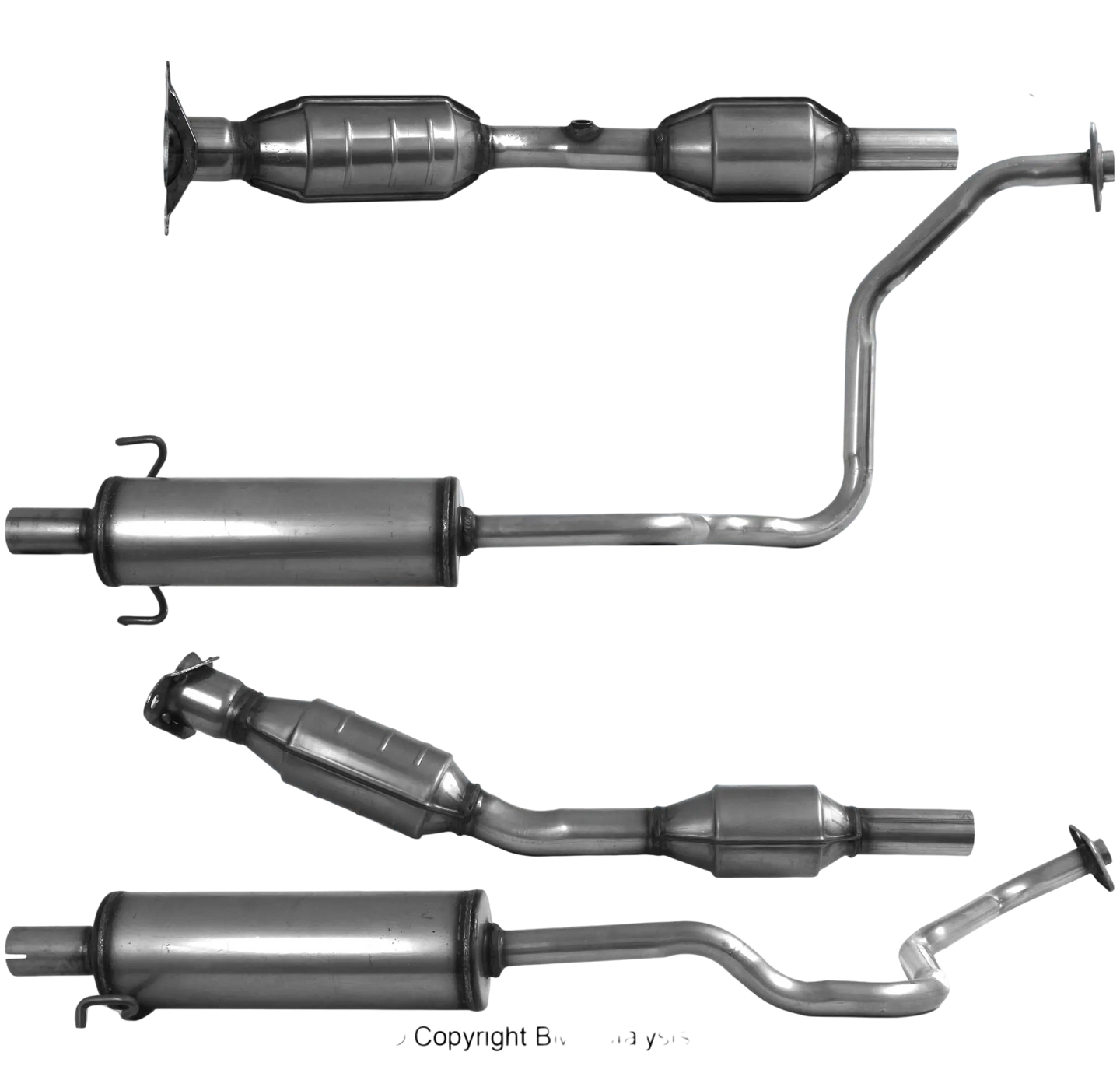 BM CATALYSTS Homologiert Benzin Kat für TOYOTA PRIUS 1.5L Benzin | Euro 4 | OEM: 1741021490 Autoteile TRUST