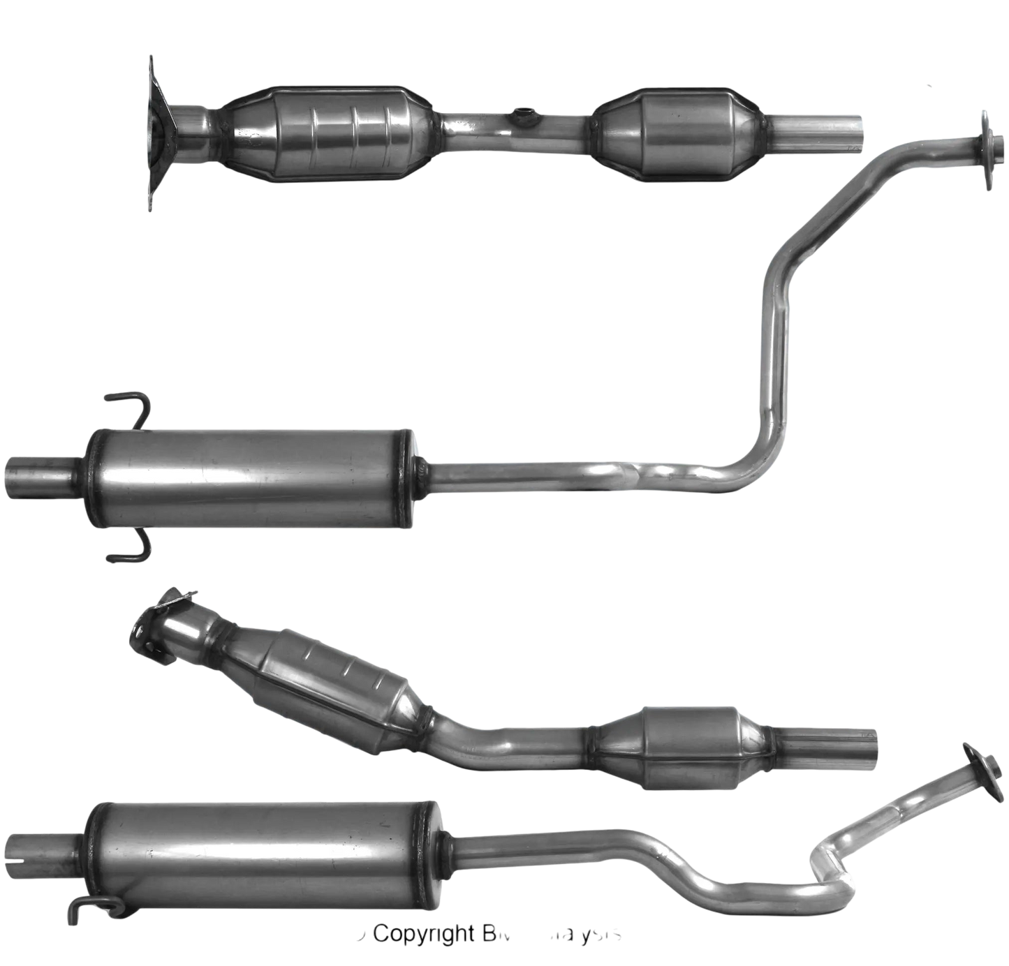 BM CATALYSTS Homologiert Benzin Kat für TOYOTA PRIUS 1.5L Benzin | Euro 4 | OEM: 1741021490 Autoteile TRUST