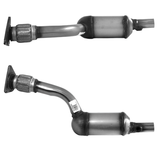 BM CATALYSTS Homologiert Benzin Kat für RENAULT MEGANE 1.4L Benzin | Euro 3 oder 4 | OEM: 8200374610 Autoteile TRUST