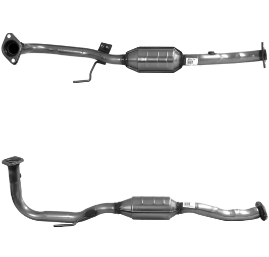 BM CATALYSTS Homologiert Benzin Kat für TOYOTA AVENSIS 1.6L Benzin | Euro 3 | OEM: 174100D030 Autoteile TRUST