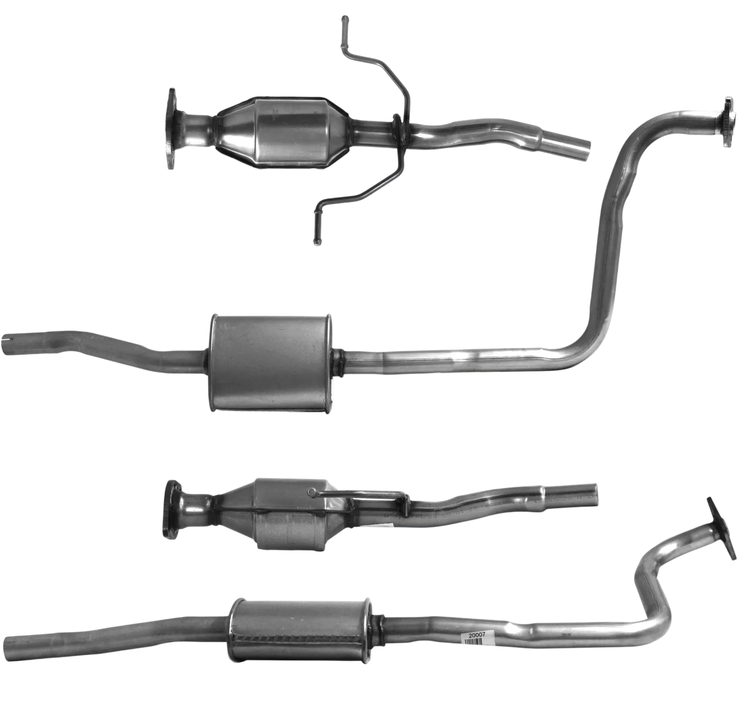 BM CATALYSTS Homologiert Benzin Kat für MAZDA DEMIO 1.3L Benzin | Euro 2 | OEM: B33L2055XB Autoteile TRUST